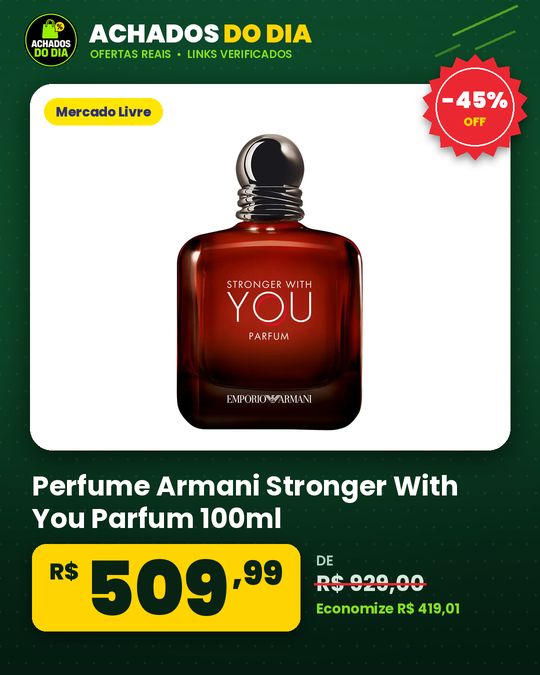 Perfume Armani Stronger With You Parfum 100ml