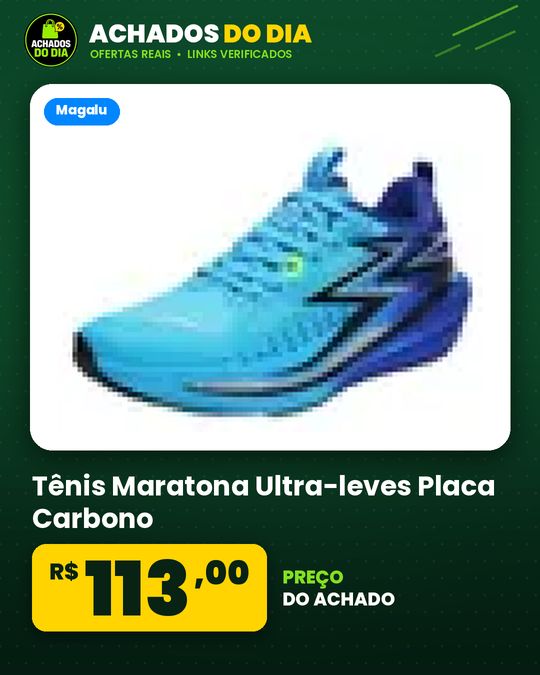 Tênis Maratona Ultra-leves Placa Carbono