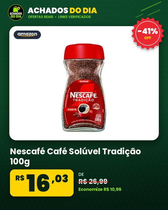 Nescafé Café Solúvel Tradição 100g