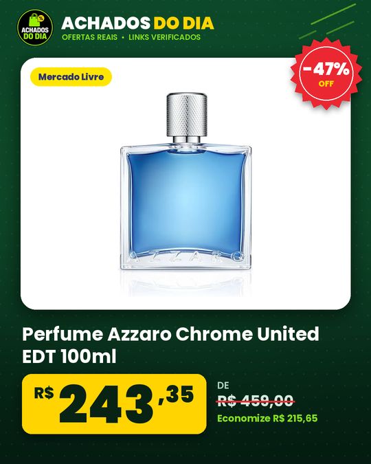 Perfume Azzaro Chrome United EDT 100ml