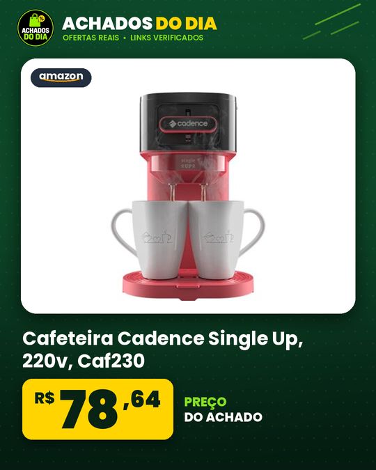 Cafeteira Cadence Single Up, 220v, Caf230
