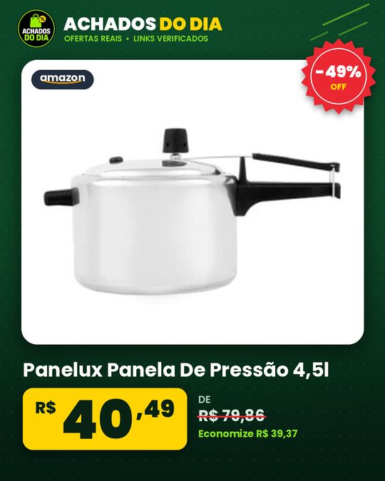 Panelux Panela De Pressão 4,5l