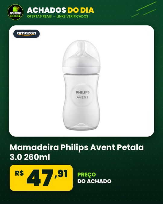 Mamadeira Philips Avent Petala 3.0 260ml