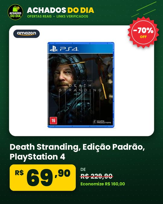 Death Stranding - Edição Padrão - PlayStation 4