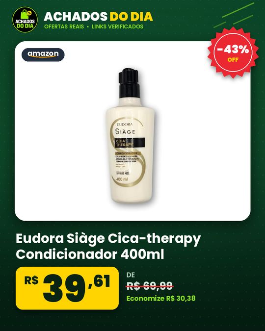 Eudora Siàge Cica-therapy Condicionador 400ml