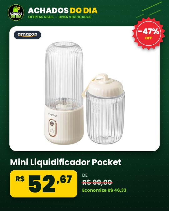 Mini Liquidificador Pocket