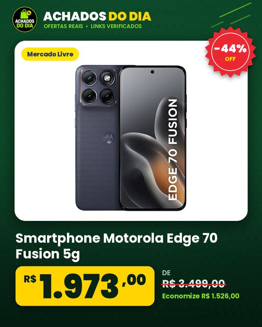Smartphone Motorola Edge 70 Fusion 5g, 256gb 12gb Ram + 12gb Ram Boost, Camera 50mp Sony Lytia 710