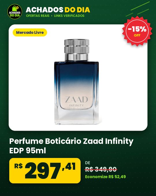 Perfume Boticário Zaad Infinity EDP 95ml