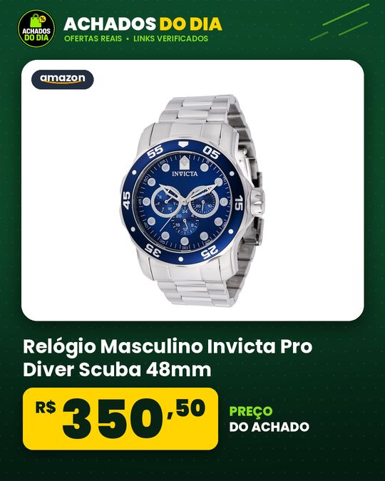 Relógio Masculino Invicta Pro Diver Scuba 48mm