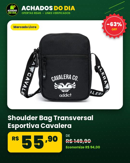 Shoulder Bag Transversal Esportiva Cavalera