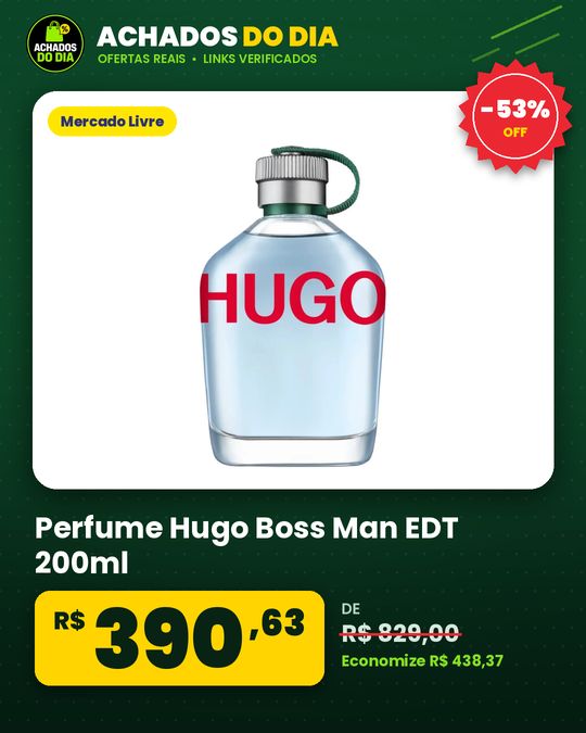 Perfume Hugo Boss Man EDT 200ml