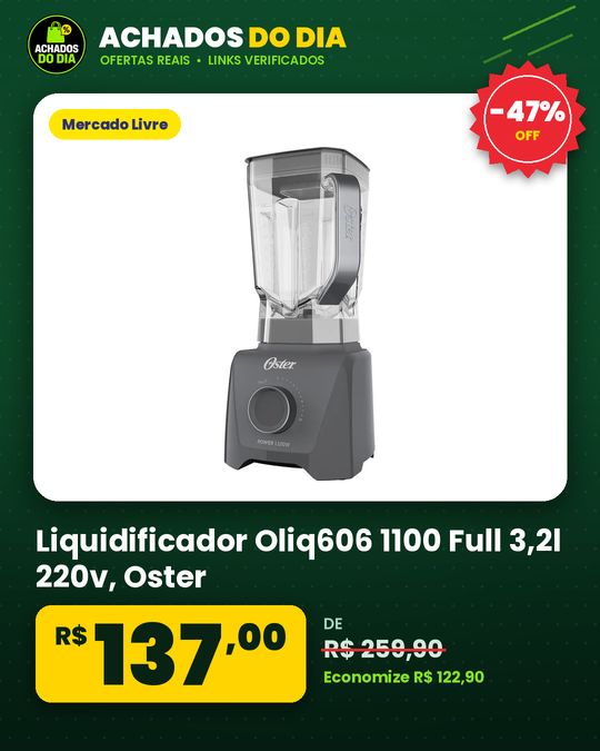 Liquidificador Oliq606 1100 Full 3,2l 220v - Oster
