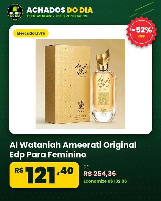 Al Wataniah Ameerati Original Edp Para Feminino