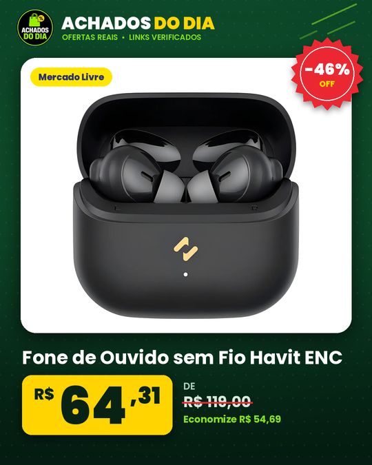 Fone de Ouvido sem Fio Havit ENC