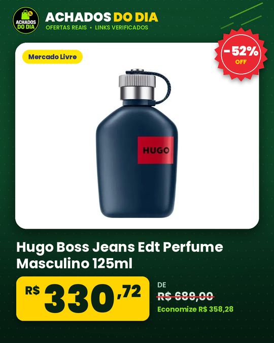 Hugo Boss Jeans Edt Perfume Masculino 125ml