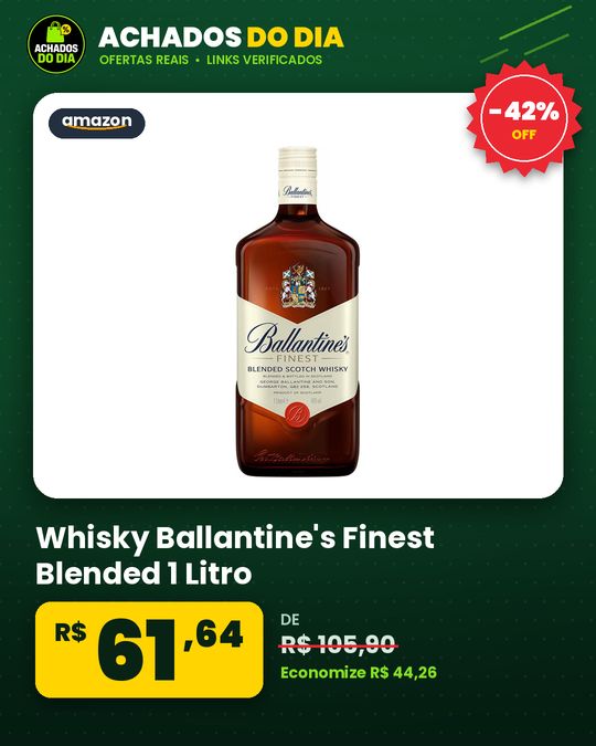 Whisky Ballantine's Finest Blended 1 Litro
