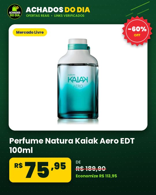 Perfume Natura Kaiak Aero EDT 100ml