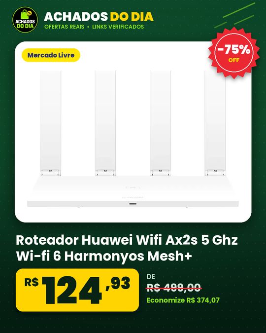 Roteador Huawei Wifi Ax2s 5 Ghz Wi-fi 6 Harmonyos Mesh+ Easymeshvisualização De Diagnósticos Do Wi-fi