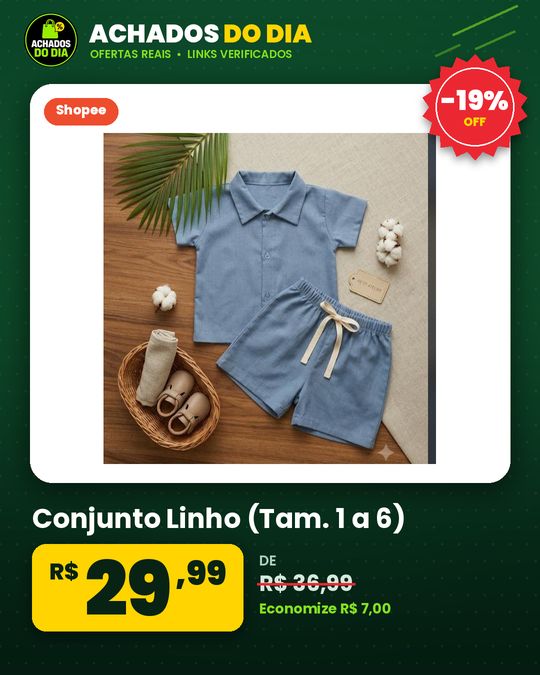 Conjunto Linho (Tam. 1 a 6)
