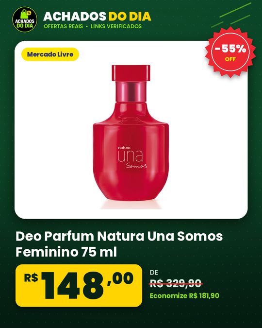 Deo Parfum Natura Una Somos Feminino 75 ml