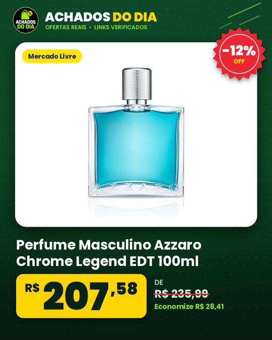 Perfume Masculino Azzaro Chrome Legend EDT 100ml
