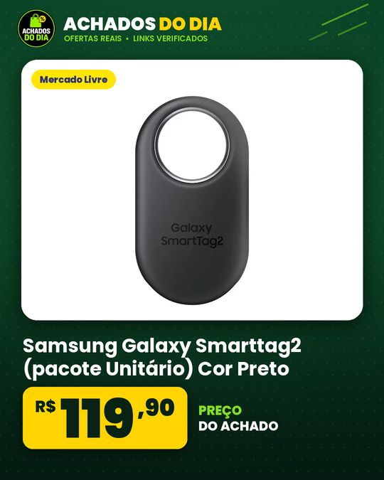 Samsung Galaxy Smarttag2 (pacote Unitário) Cor Preto