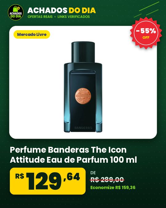 Perfume Banderas The Icon Attitude Eau de Parfum 100 ml