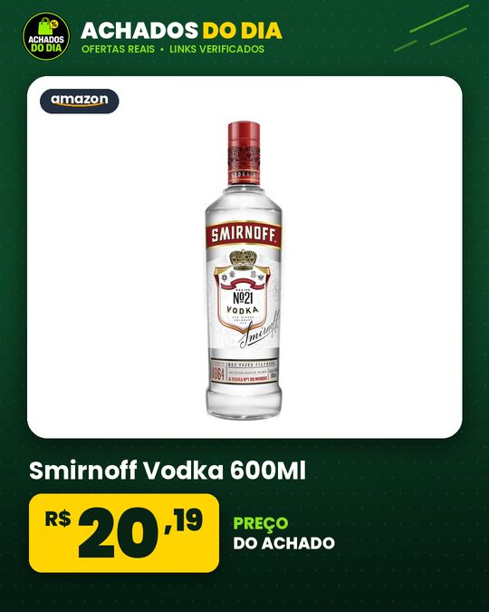 Smirnoff Vodka 600Ml
