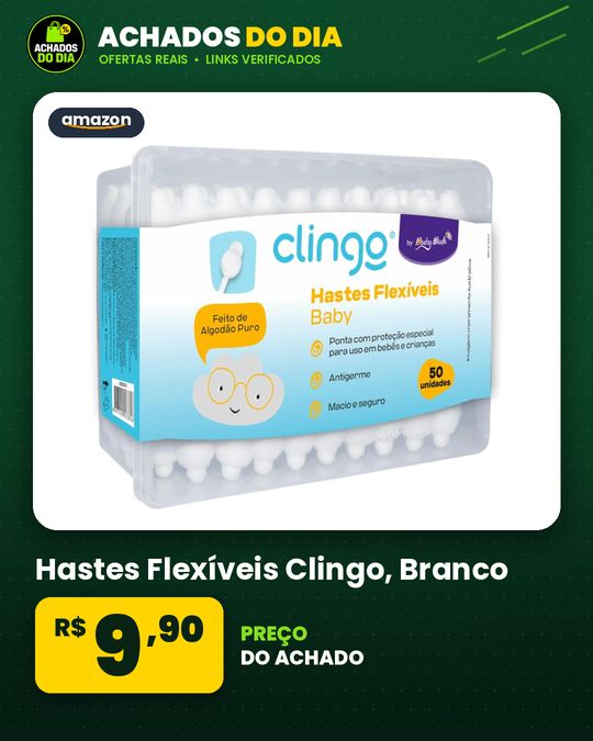 Hastes Flexíveis Clingo - Branco