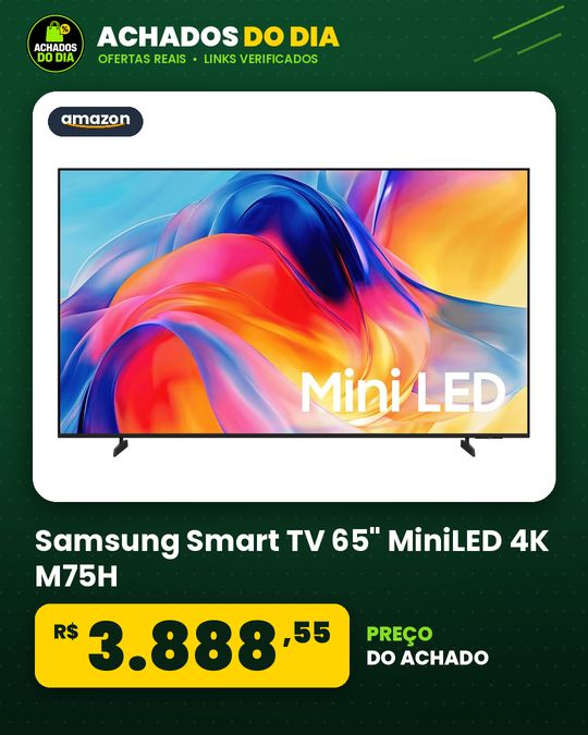 Samsung Smart TV 65" MiniLED 4K M75H
