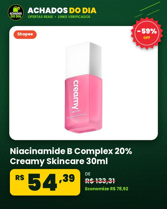 Niacinamide B Complex 20% Creamy Skincare 30ml