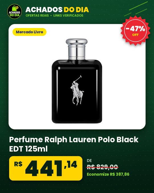 Perfume Ralph Lauren Polo Black EDT 125ml