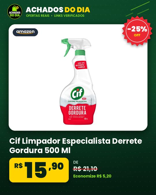 Cif Limpador Especialista Derrete Gordura 500 Ml