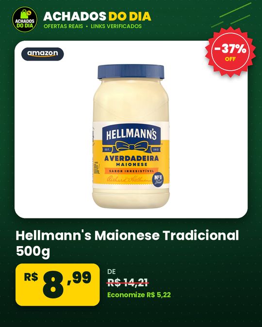 Hellmann's Maionese Tradicional 500g