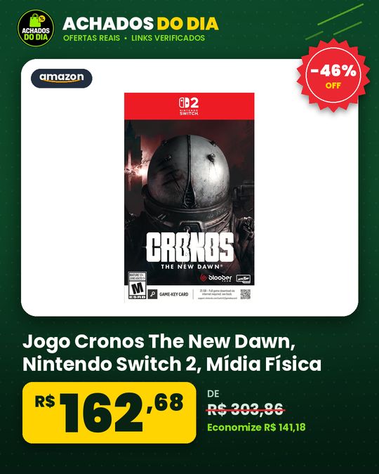 Jogo Cronos The New Dawn - Nintendo Switch 2 - Mídia Física