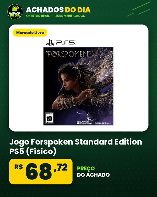 Jogo Forspoken Standard Edition PS5 (Físico)