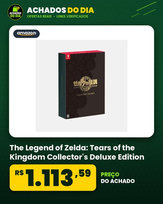 The Legend of Zelda: Tears of the Kingdom Collector's Deluxe Edition - Nintendo Switch