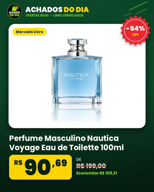 Perfume Masculino Nautica Voyage Eau de Toilette 100ml