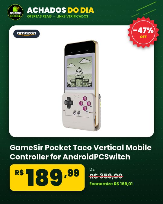 GameSir Pocket Taco Vertical Mobile Controller for AndroidPCSwitch