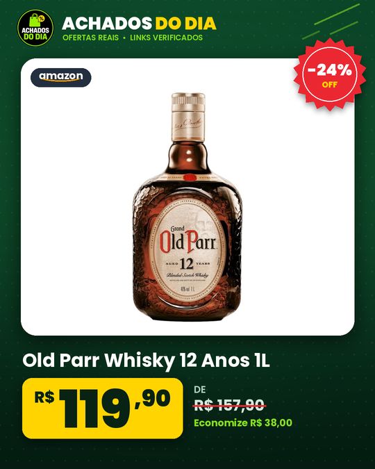 Old Parr Whisky 12 Anos 1L