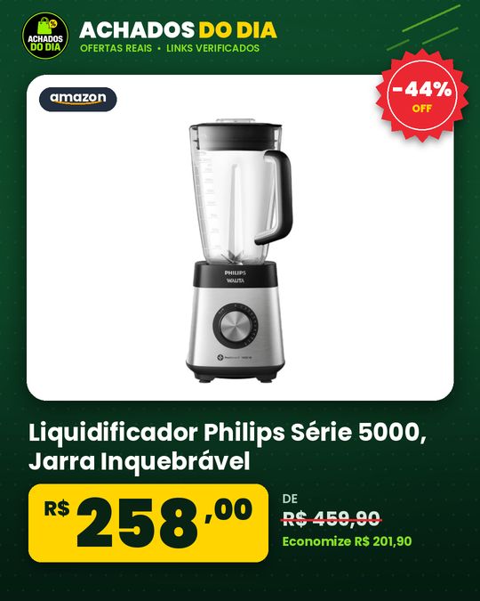 Liquidificador Philips Série 5000, Jarra Inquebrável