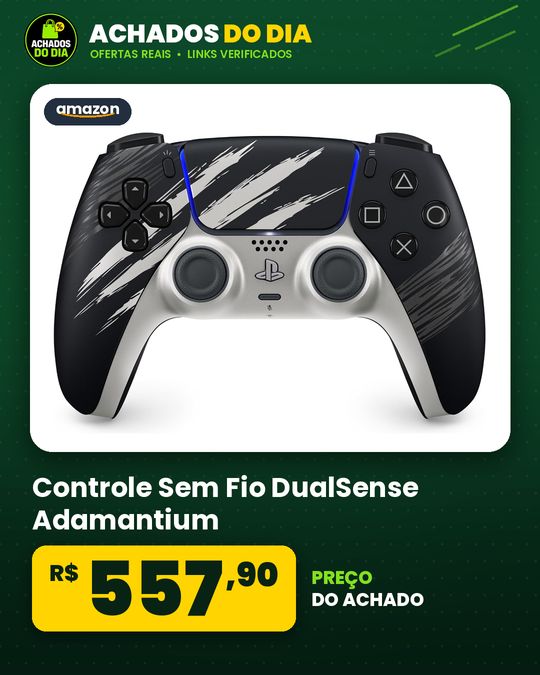 Controle Sem Fio DualSense Adamantium