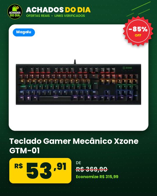 Teclado Gamer Mecânico Xzone GTM-01