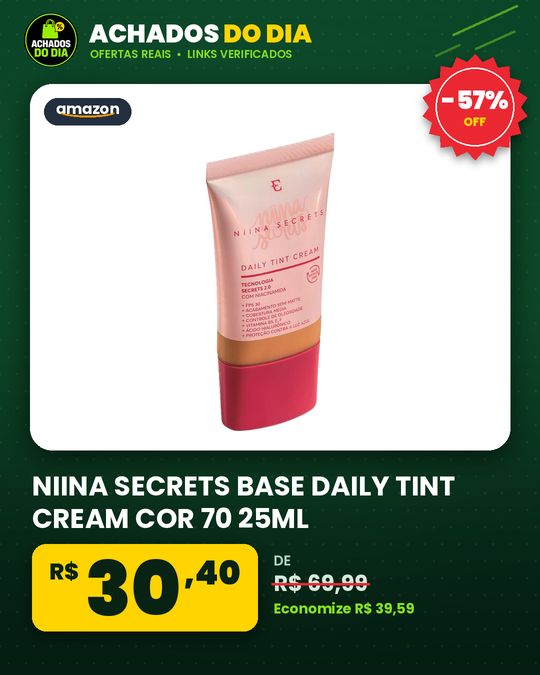 NIINA SECRETS BASE DAILY TINT CREAM COR 70 25ML