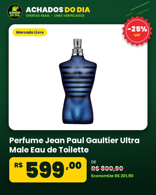 Perfume Jean Paul Gaultier Ultra Male Eau de Toilette Intense 125 ml Masculino