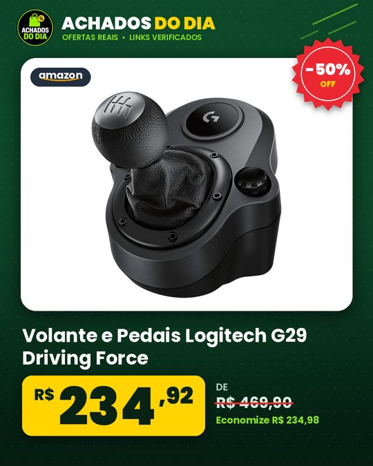 Volante e Pedais Logitech G29 Driving Force
