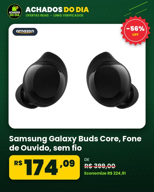 Samsung Galaxy Buds Core, Fone de Ouvido, sem fio, cancelamento de ruído, interprete inteligente