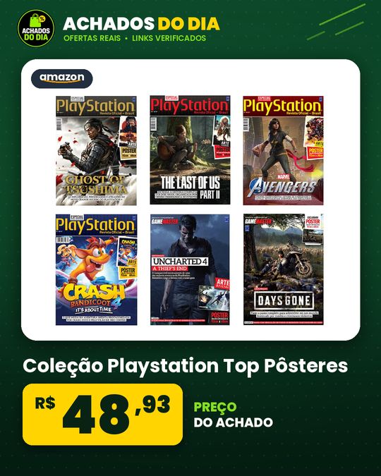 Coleção Playstation Top Pôsteres
