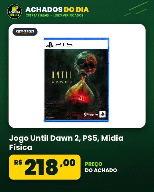 Jogo Until Dawn 2 - PS5 - Mídia Física