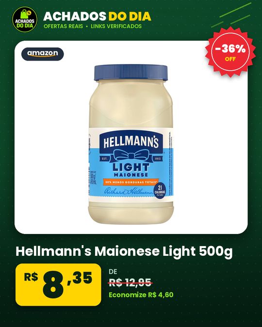 Hellmann's Maionese Light 500g